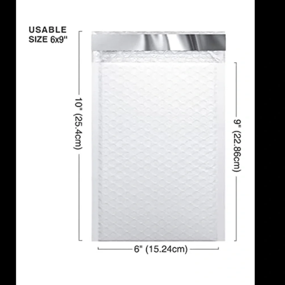 100pc Poly Mailer/Bubble Mailer Clear Bag Starter Bundle~100pcs complete Set 🆕